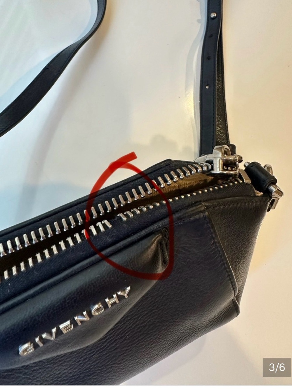 Givenchy Antigona Nano Leather Crossbody Mini Bag Authentic ( Read Description)